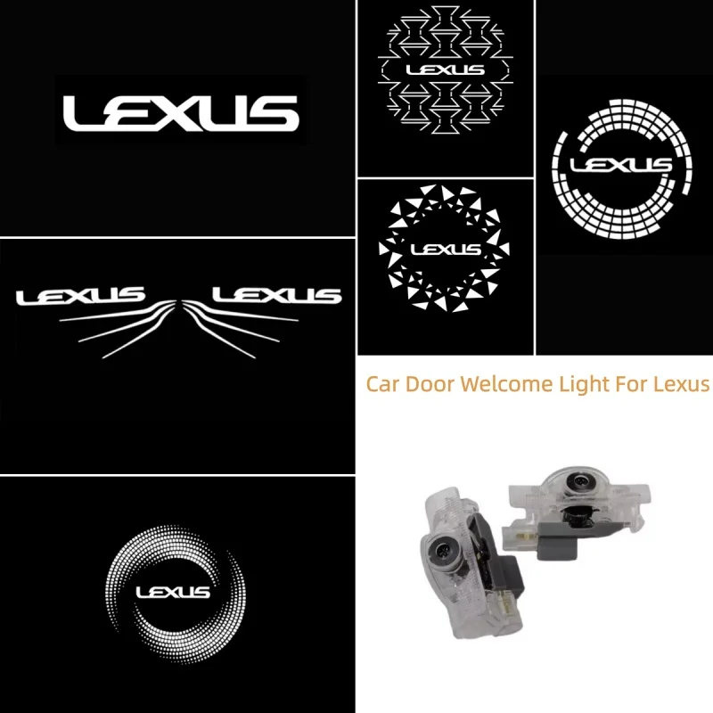 2pcs For Lexus RX330 IS250 Ct200h ES300h RX350 IS300h NX300h RX400h UX Car Door Welcome Light Logo Projector Lamps Accessories
2pcs For Lexus RX330 IS250 Ct200h ES300h RX350 IS300h NX300h RX400h UX Car Door Welcome Light Logo Projector Lamps Accessories