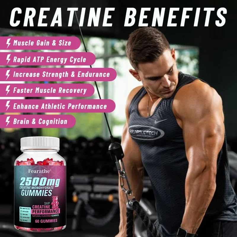 Creatine Monohydrate Gummies — наращивание мышц, улучшение производительности и силы, поддержка восстановления после тренировок, укрепление мышц
Creatine Monohydrate Gummies — наращивание мышц, улучшение производительности и силы, поддержка восстановления после тренировок, укрепление мышц