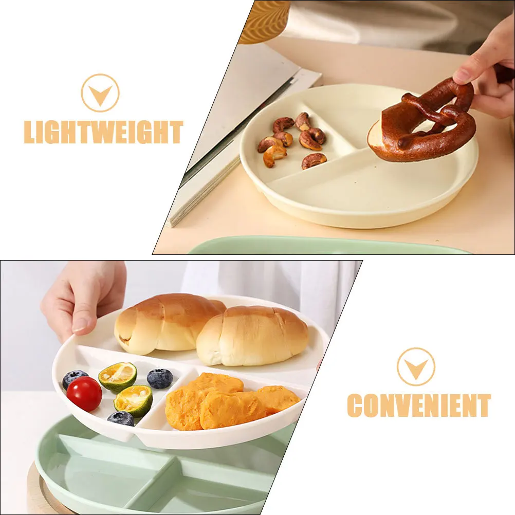 4Pcs Divided Plate Portion Control Compartment Tray Food Storage Tray Lightweight Dishwasher Safe for Home Dining
4Pcs Divided Plate Portion Control Compartment Tray Food Storage Tray Lightweight Dishwasher Safe for Home Dining