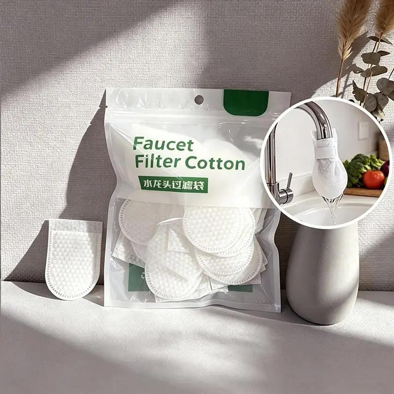 Faucet Filter Cotton Bag Disposable Water Purifier Sock Sediment Rust Removal Tap Kitchen Bathroom Universal Faucet Accessories
Faucet Filter Cotton Bag Disposable Water Purifier Sock Sediment Rust Removal Tap Kitchen Bathroom Universal Faucet Accessories