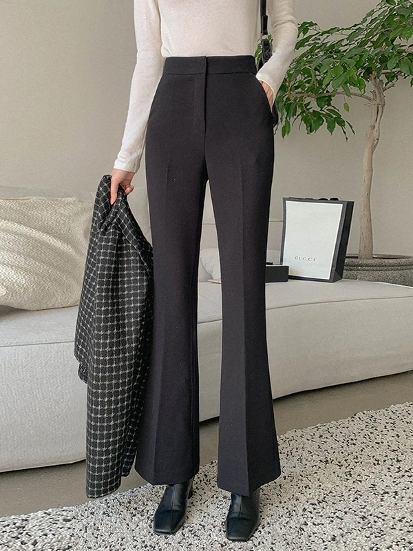 High Waist Fce Lined Flared Suit Pants Women's Slimming Commute Fi Tail Pants Vintage Hong Kong Sle Asymmetric Casual ...
High Waist Fce Lined Flared Suit Pants Women's Slimming Commute Fi Tail Pants Vintage Hong Kong Sle Asymmetric Casual ...
