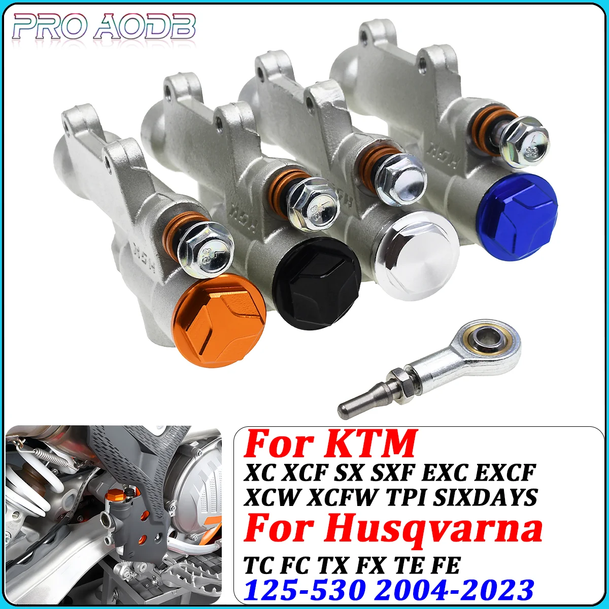 Motorcycle Rear Brake Master Cylinder Pump For KTM SXF XCF EXC EXCF XC SX TPI 125 150 200 250 300 350 400 450 500 530 2004-2023
Motorcycle Rear Brake Master Cylinder Pump For KTM SXF XCF EXC EXCF XC SX TPI 125 150 200 250 300 350 400 450 500 530 2004-2023