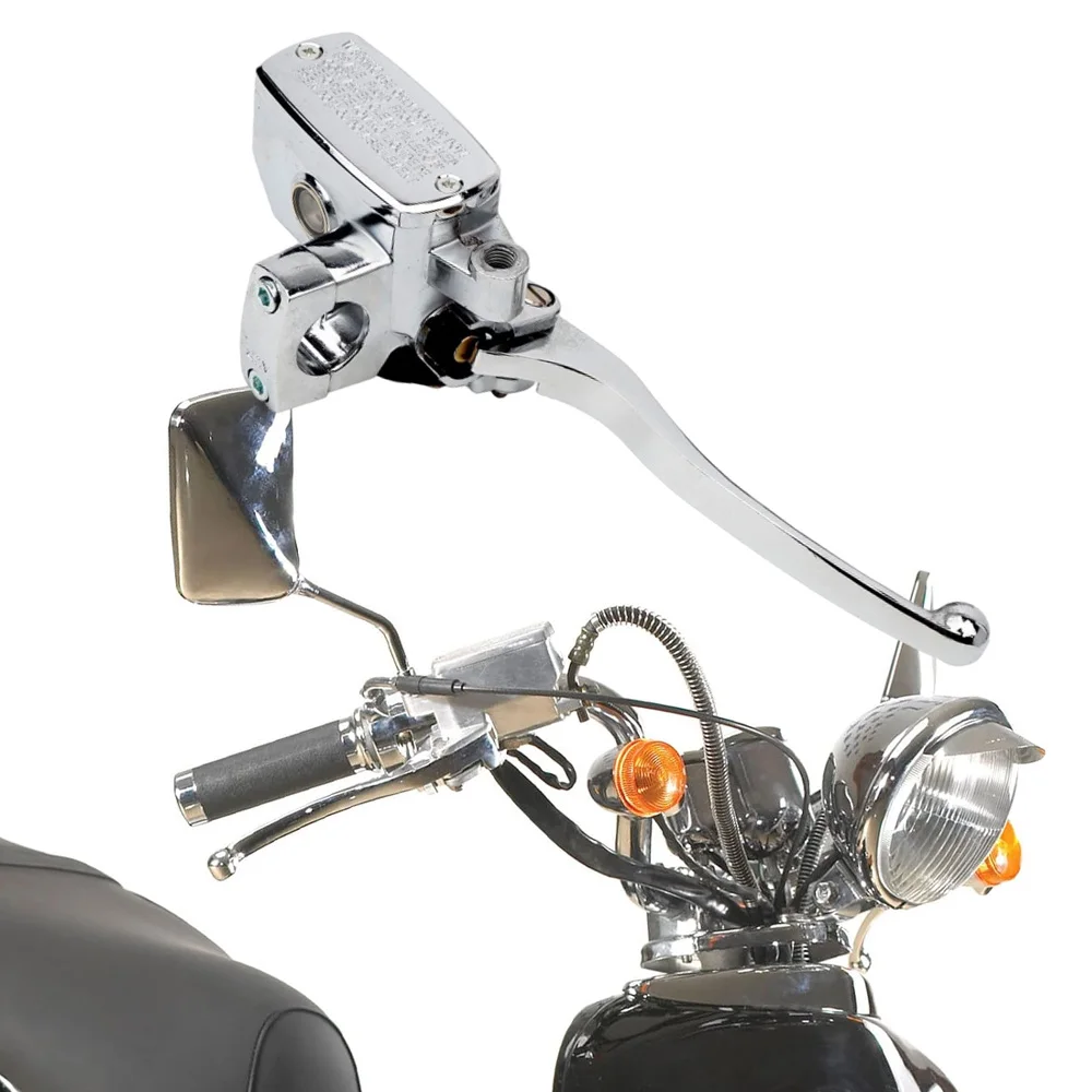 Universal Motorcycle Brake Clutch Master Cylinder Reservoir Lever For M10 holes 1 inch (25 mm) hydraulic brake clutch lever 
Universal Motorcycle Brake Clutch Master Cylinder Reservoir Lever For M10 holes 1 inch (25 mm) hydraulic brake clutch lever