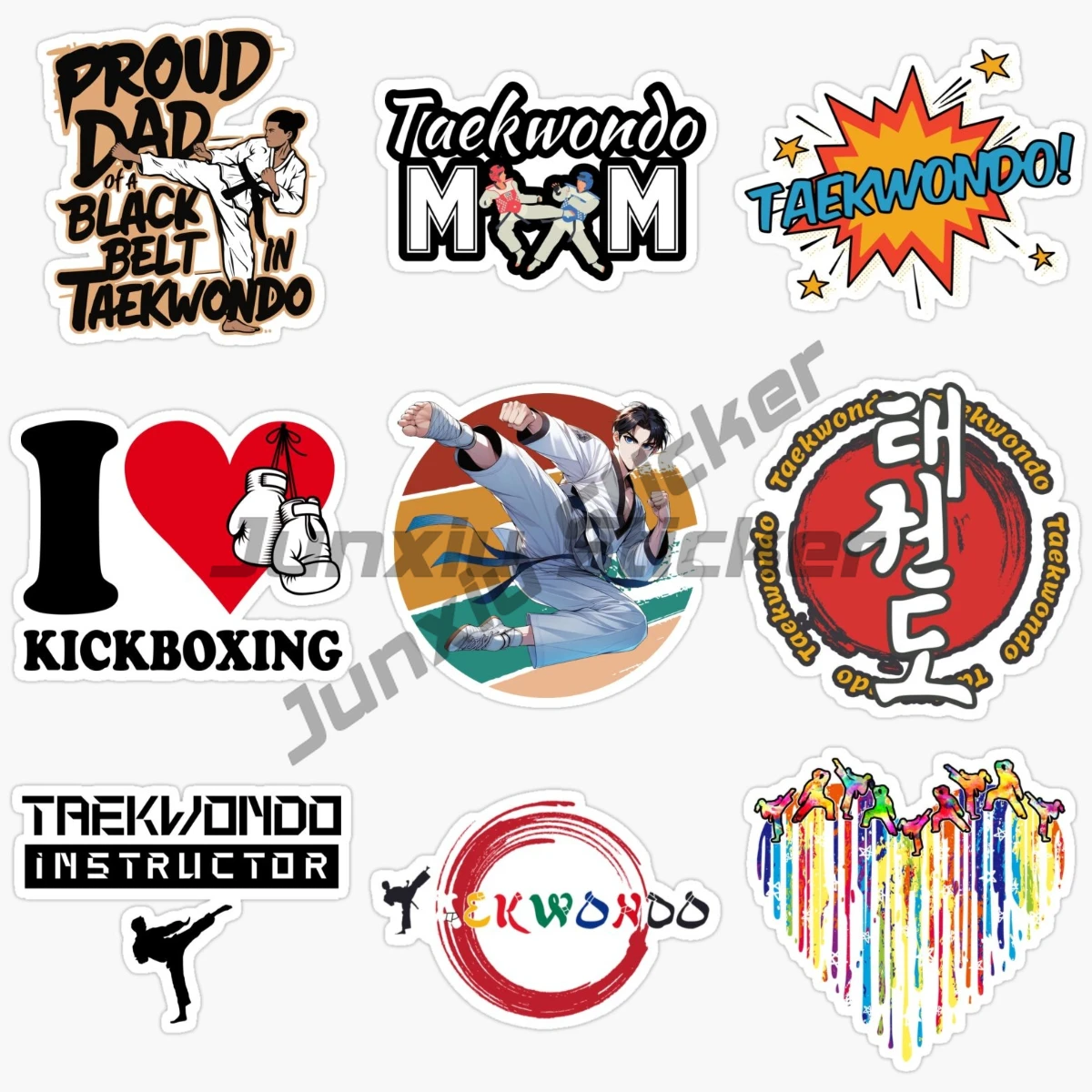 TAEKWONDO Kung Fu Graffiti Waterproof Vinyl Self-adhesive Car Sticker Creative Decorative Personality Laptop Phone Guitar Decal
TAEKWONDO Kung Fu Graffiti Waterproof Vinyl Self-adhesive Car Sticker Creative Decorative Personality Laptop Phone Guitar Decal