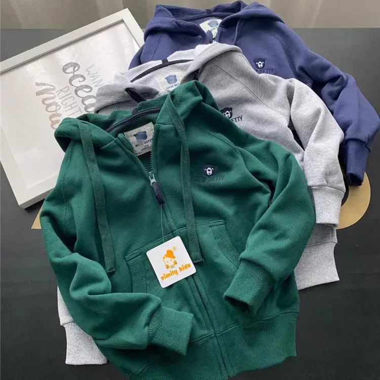 Boys' Spring and Autumn Coat 2022 New Autumn and Winter Sports Top Zip-up Shirt Children's Hoodie
Boys' Spring and Autumn Coat 2022 New Autumn and Winter Sports Top Zip-up Shirt Children's Hoodie