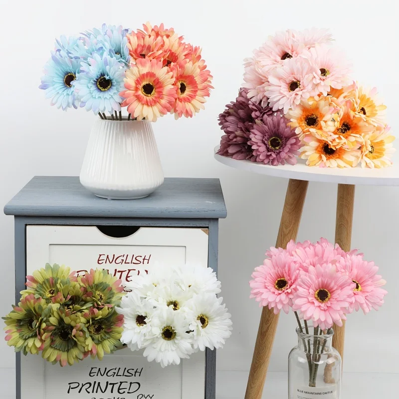 6 Artificial Geneva Flowers Jamesonii Flowers Bride Bridesmaid Bouquet 10.2inch Colorful Silk Chrysanthemums Wedding Bouquet Living Room Office Party Garden Decoration Autumn Scenery
6 Artificial Geneva Flowers Jamesonii Flowers Bride Bridesmaid Bouquet 10.2inch Colorful Silk Chrysanthemums Wedding Bouquet Living Room Office Party Garden Decoration Autumn Scenery