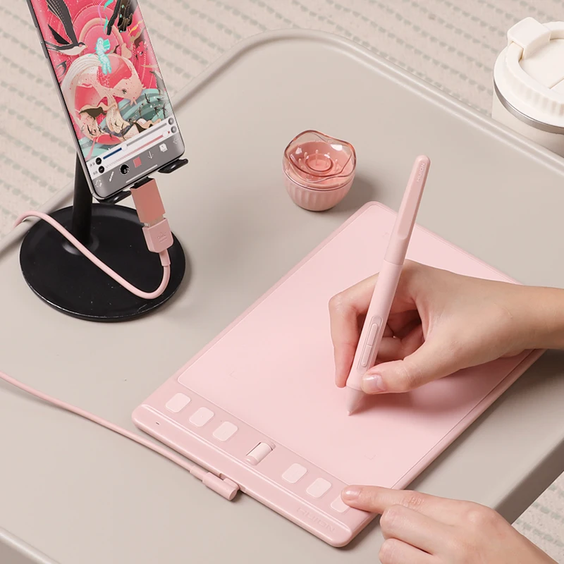 Huion H641P H951P H1061P Graphics Tablet 8192 Levels Pressure Stylus Digital Tablets Group Keys, Android Supported, Green, Pink
Huion H641P H951P H1061P Graphics Tablet 8192 Levels Pressure Stylus Digital Tablets Group Keys, Android Supported, Green, Pink