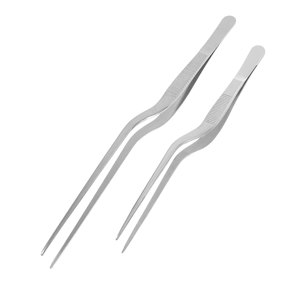 4pcs Stainless Steel Tweezers Chef Tongs Cooking Culinary Fish Bone Pliers Charcuterie Lab Tools Western Plating Party Serving
4pcs Stainless Steel Tweezers Chef Tongs Cooking Culinary Fish Bone Pliers Charcuterie Lab Tools Western Plating Party Serving