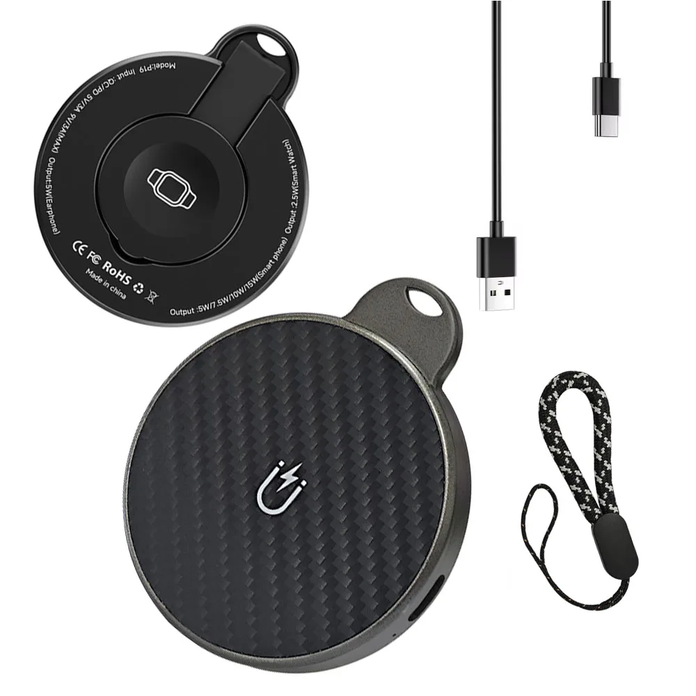 2-in-1 wireless mobile phone Watch charger, 15W Foldable Fast Charging Stand for iPhone 17/16/15 Series/AirPods 3/2/Pro 2/3
2-in-1 wireless mobile phone Watch charger, 15W Foldable Fast Charging Stand for iPhone 17/16/15 Series/AirPods 3/2/Pro 2/3