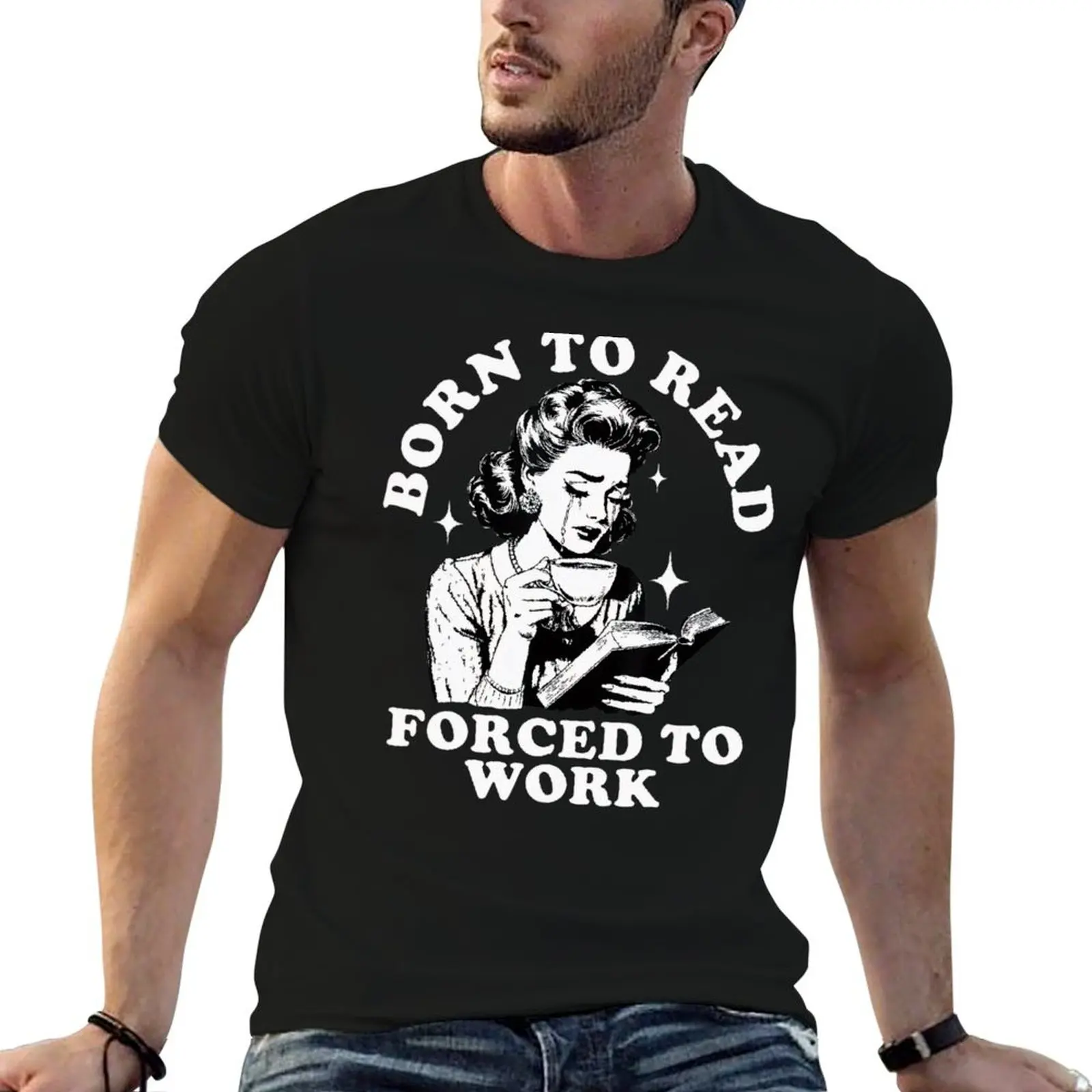 To Librarian man Born t vintage for Work Bookish T-Shirt Retro shirts graphic Read To Forced Bookworm
To Librarian man Born t vintage for Work Bookish T-Shirt Retro shirts graphic Read To Forced Bookworm