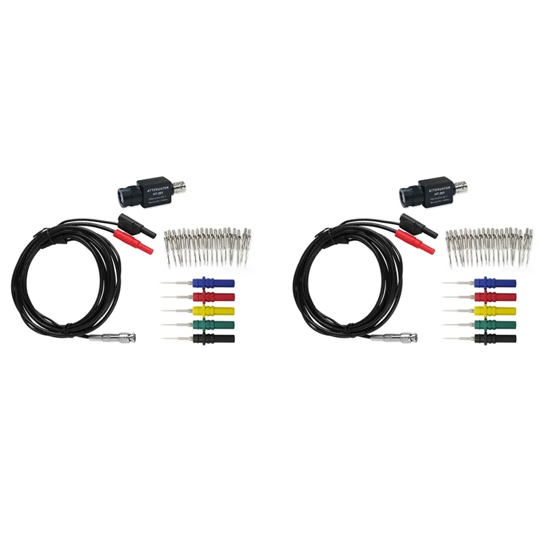 ABZY-2X Oscilloscope Accessories Set HT30A Auto Test Leads HT307 Acupuncture Probe Set HT201 20:1 Attenuatorand
ABZY-2X Oscilloscope Accessories Set HT30A Auto Test Leads HT307 Acupuncture Probe Set HT201 20:1 Attenuatorand