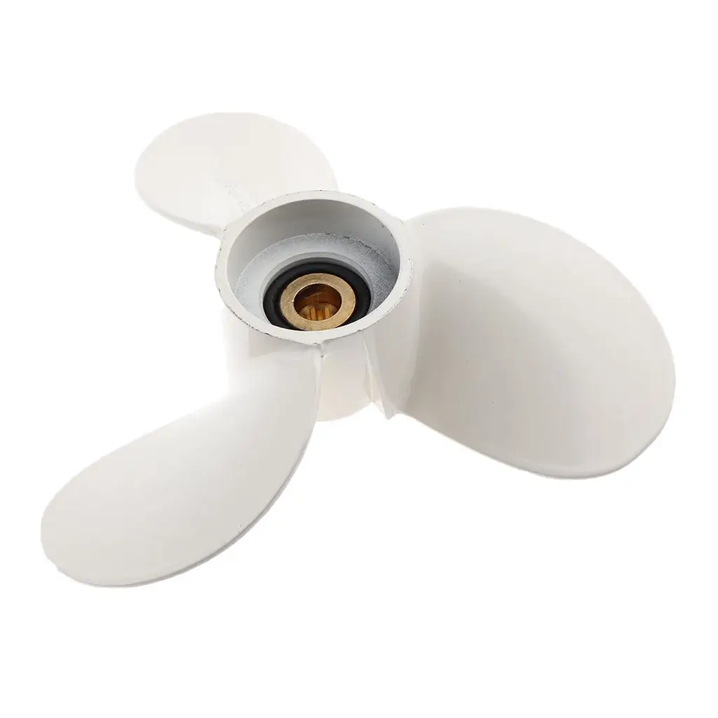 Aluminum 3-Blade Boat Marine Propeller for Yamaha 2-6HP Pitch Prop Push Tool 7 1/2 X 8 BA Type White Push Tool
Aluminum 3-Blade Boat Marine Propeller for Yamaha 2-6HP Pitch Prop Push Tool 7 1/2 X 8 BA Type White Push Tool