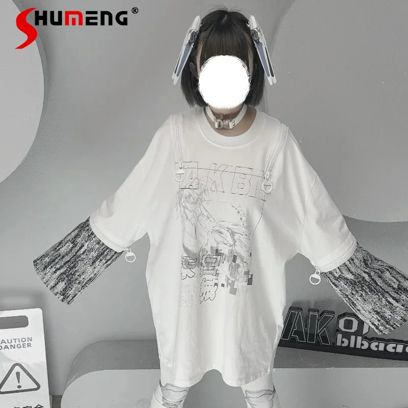 Autumn New White Deformation T-shirt Giant Zipper Sawtooth Deformation Long Sleeves Tshirts Pullover For Women's Top Pullover
Autumn New White Deformation T-shirt Giant Zipper Sawtooth Deformation Long Sleeves Tshirts Pullover For Women's Top Pullover