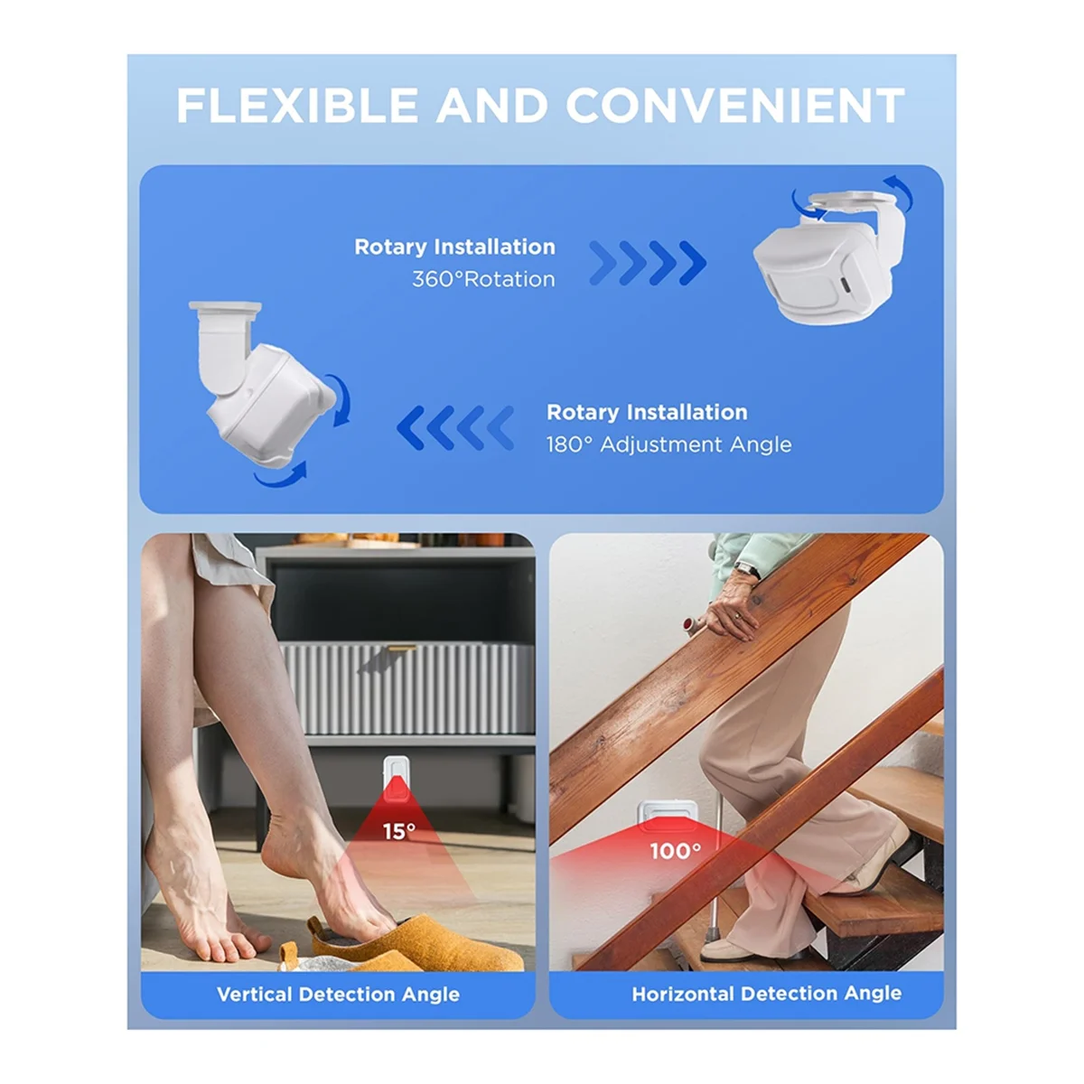 AM38M Bed Alarms for Elderly Dementia Patients - Wireless Motion Sensor Fall Detection Prevention Devices for Seniors Dementia
AM38M Bed Alarms for Elderly Dementia Patients - Wireless Motion Sensor Fall Detection Prevention Devices for Seniors Dementia