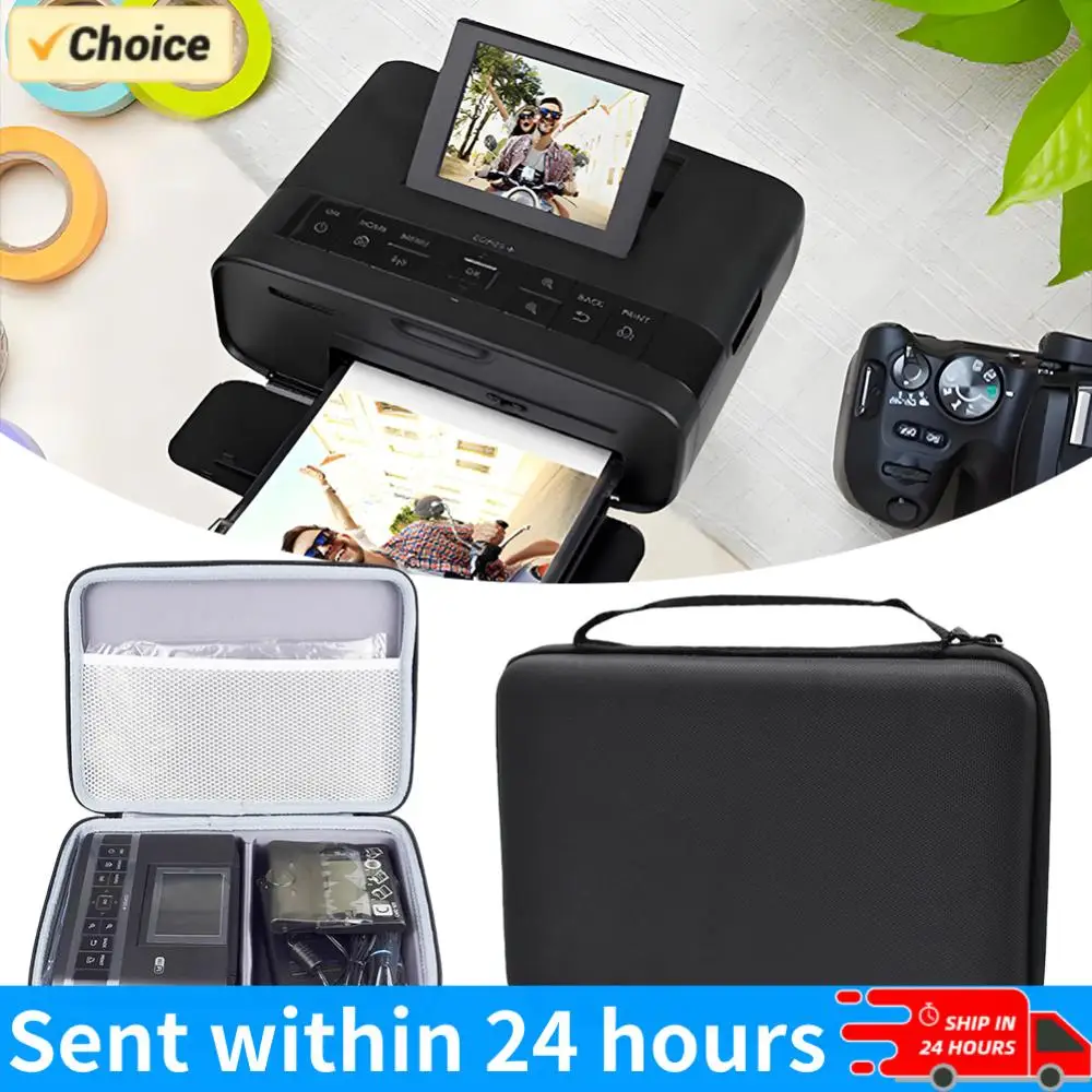 EVA Travel Protective Carrying Storage Bag Wireless Compact Color Photo Printer Shockproof for Canon Selphy CP1500 CP1300 CP1200
EVA Travel Protective Carrying Storage Bag Wireless Compact Color Photo Printer Shockproof for Canon Selphy CP1500 CP1300 CP1200