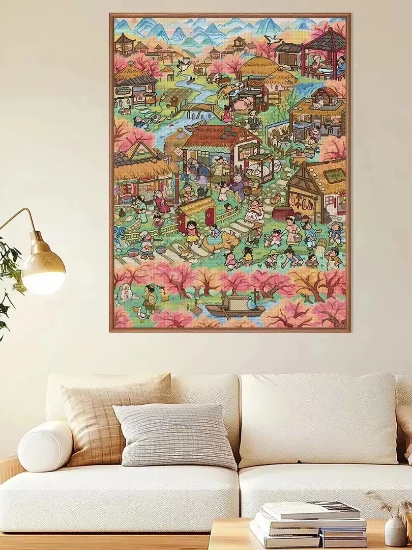 500/1000/1200/2000PCS Jigsaw Puzzle Beautiful Pastoral Scene With Cute Animals For Adults Perfect For Quiet Evening Activity
500/1000/1200/2000PCS Jigsaw Puzzle Beautiful Pastoral Scene With Cute Animals For Adults Perfect For Quiet Evening Activity
