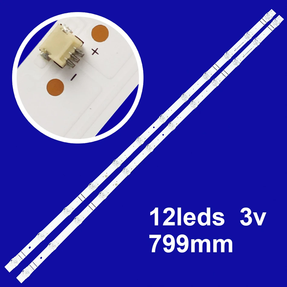LED Strip 12LEDs for Hisense 43H4000GM 43H4G 43H4030F3 43H5500G 43H5510G 43H5580G 43H4D SVH425A13 CRH-BX43X13030120202BREV1.2
LED Strip 12LEDs for Hisense 43H4000GM 43H4G 43H4030F3 43H5500G 43H5510G 43H5580G 43H4D SVH425A13 CRH-BX43X13030120202BREV1.2