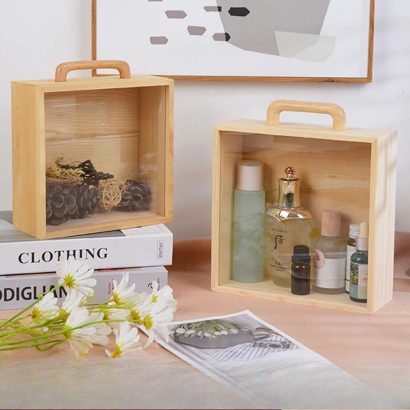 Rustic Wooden Gift Box with Clear Window Wedding Favor Bridesmaid Cosmetic Organizer Party Display Case
Rustic Wooden Gift Box with Clear Window Wedding Favor Bridesmaid Cosmetic Organizer Party Display Case