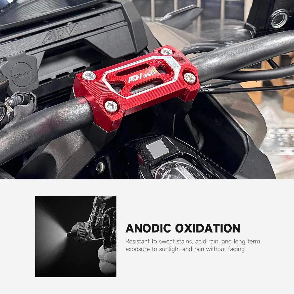 2021-2025 Motorcycle handlebar clamp cover handlebar fixing cover modification accessories For Honda ADV 350 350adv 350ADV
2021-2025 Motorcycle handlebar clamp cover handlebar fixing cover modification accessories For Honda ADV 350 350adv 350ADV