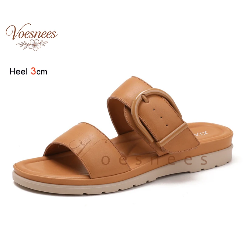 Women Buckle Two Strap Slide Sandals 3cm Platform Flat Slippers Summer Casual Soft Leather Open Toe Outdoor Walking Beach Shoes
Women Buckle Two Strap Slide Sandals 3cm Platform Flat Slippers Summer Casual Soft Leather Open Toe Outdoor Walking Beach Shoes