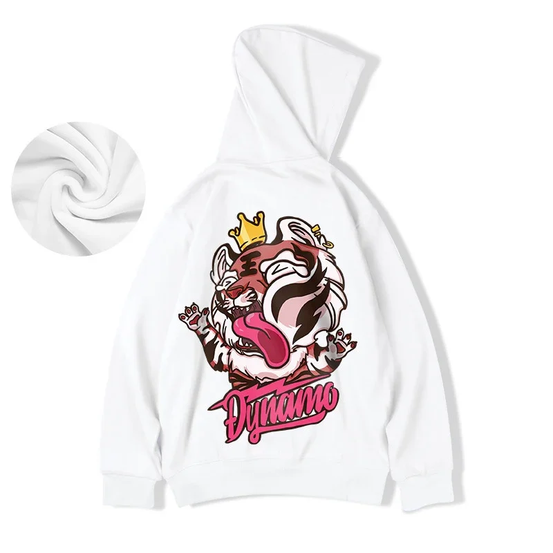 Men's Funny Cartoon Tiger Print Fleece Hoodies Harajuku Hip Hop Fashion Oversize Hooded Sudaderas Hombre Y2K Streetwear Clothes
Men's Funny Cartoon Tiger Print Fleece Hoodies Harajuku Hip Hop Fashion Oversize Hooded Sudaderas Hombre Y2K Streetwear Clothes