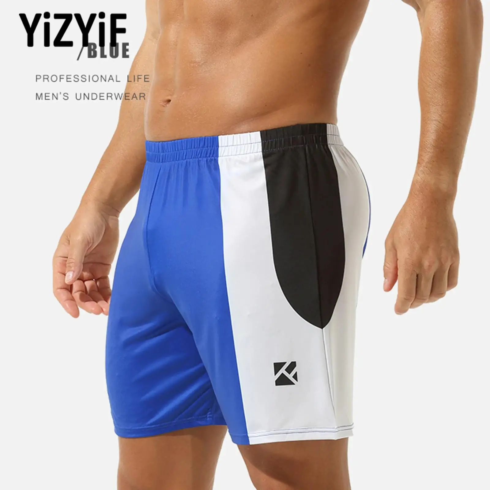 Men Basketball Shorts Pants Quick Drying Fitness Shorts Elastic Waist Multi Color Patchwork for Sports Workout Running Gym
Men Basketball Shorts Pants Quick Drying Fitness Shorts Elastic Waist Multi Color Patchwork for Sports Workout Running Gym