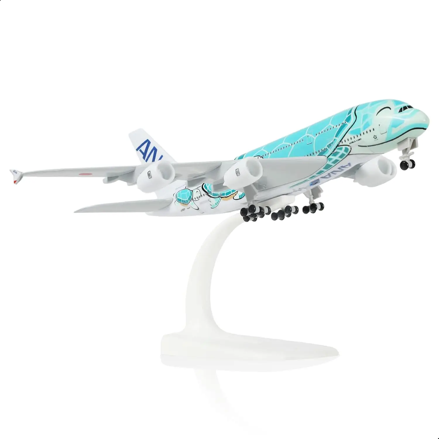 20cm ANA Green Turtle Metal Diecast Airplane Model Toy Kit with Display Stand&Wheel for Collections and Display or Birthday Gift
20cm ANA Green Turtle Metal Diecast Airplane Model Toy Kit with Display Stand&Wheel for Collections and Display or Birthday Gift