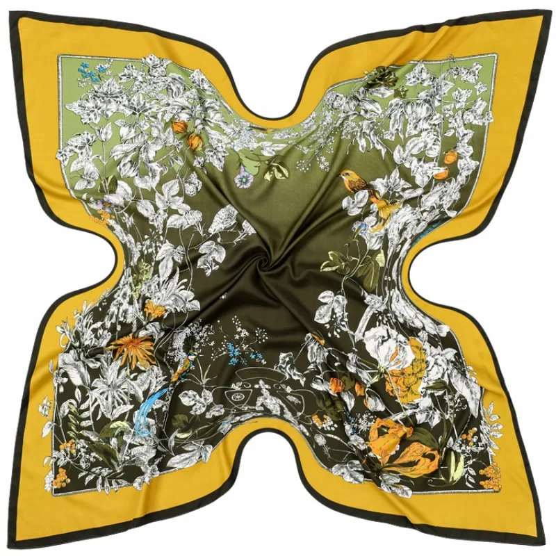 French Elegant Scarf Butterfly Floral Design Ladies Four Seasons Travel Shawl Headscarf Sunscreen Scarf Wholesale Present
French Elegant Scarf Butterfly Floral Design Ladies Four Seasons Travel Shawl Headscarf Sunscreen Scarf Wholesale Present