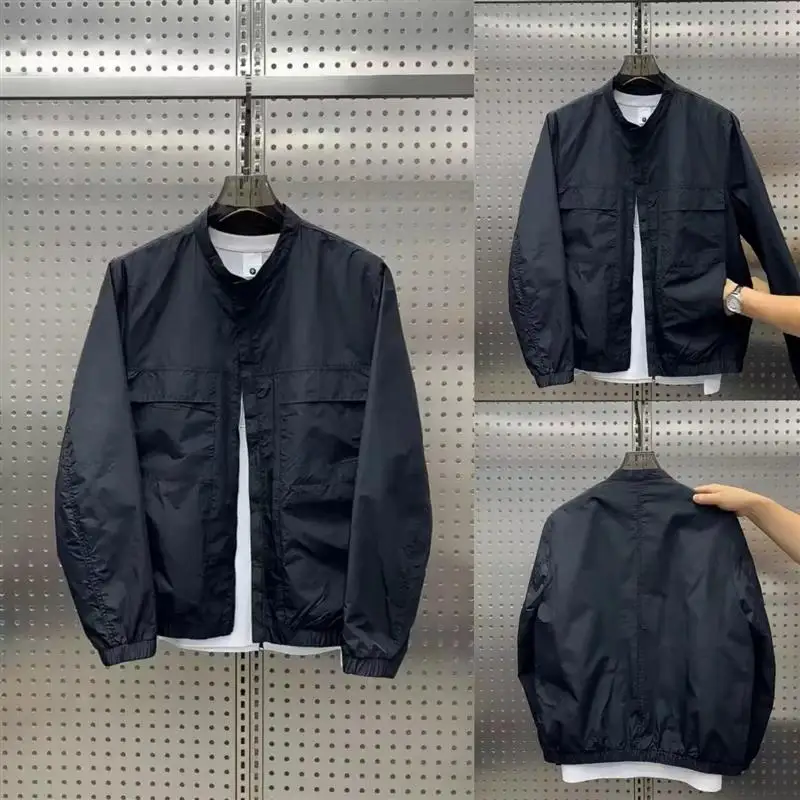 Spring Youth Casual Workwear Jacket Short Style Baseball Collar Henry Collar Simple Design Polyester Nylon Composite Fiber
Spring Youth Casual Workwear Jacket Short Style Baseball Collar Henry Collar Simple Design Polyester Nylon Composite Fiber
