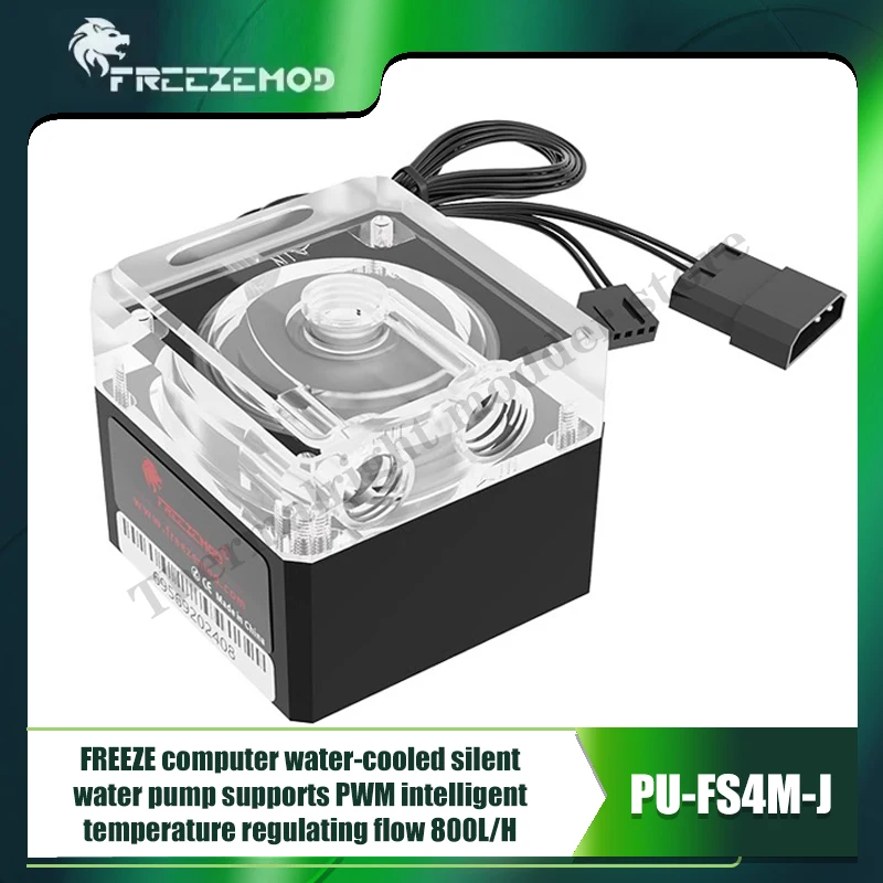 FREEZEMOD Computer Watercooling Silent Water Pump,Molex 4Pin Power + 4Pin PWM, Flow 650L/H,5V ARGB Optional PU-FS4M-J
FREEZEMOD Computer Watercooling Silent Water Pump,Molex 4Pin Power + 4Pin PWM, Flow 650L/H,5V ARGB Optional PU-FS4M-J