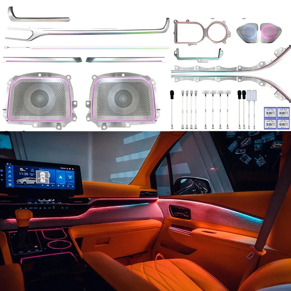 Active Led Ambient Light Fit for Toyota Sienna 2021-2024 Car Rear Door Outline Light Lamp 64 Colors Decorate Lamp
Active Led Ambient Light Fit for Toyota Sienna 2021-2024 Car Rear Door Outline Light Lamp 64 Colors Decorate Lamp