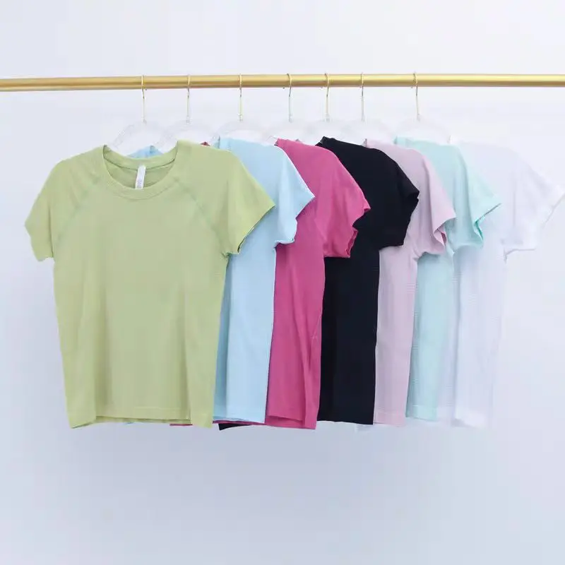 Lemon Short Edition Swiftly Tech Women Sports Short Sleeve Shirt Seamless Knitted Stretch 2.0 Yoga Fitness Running T-shirt Top
Lemon Short Edition Swiftly Tech Women Sports Short Sleeve Shirt Seamless Knitted Stretch 2.0 Yoga Fitness Running T-shirt Top