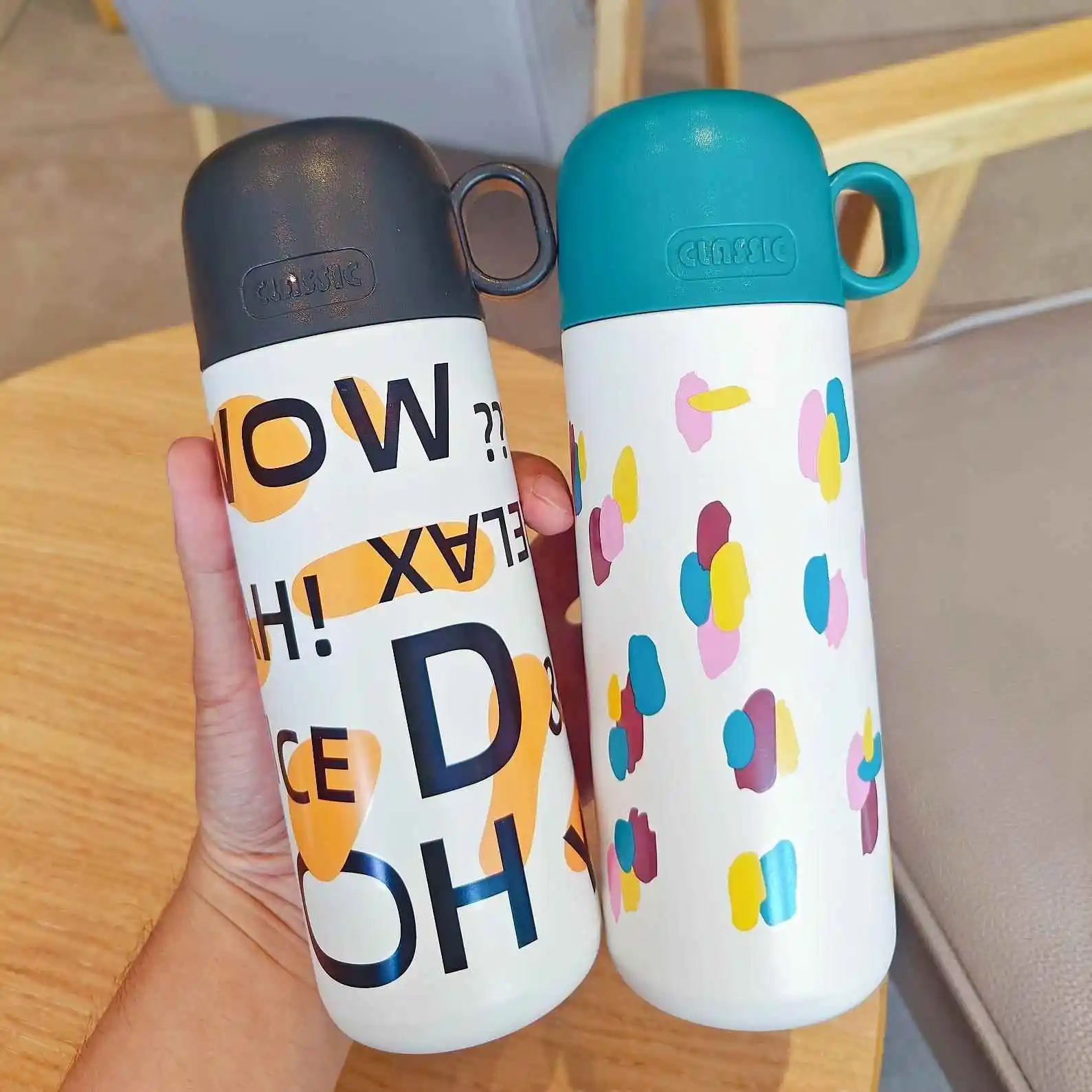 Dual-Purpose Insulated Stainless Steel Water Cup Portable Office High Aesthetic Value Cup Durable Beverage Container
Dual-Purpose Insulated Stainless Steel Water Cup Portable Office High Aesthetic Value Cup Durable Beverage Container