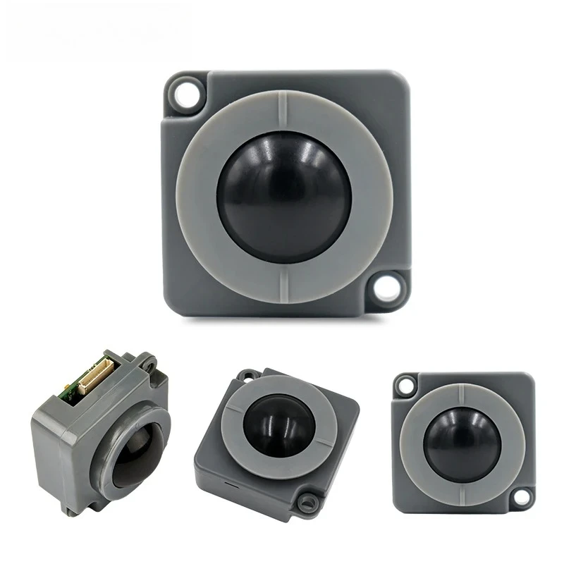 IP68 Waterproof Dustproof Mechanical Trackball Module, High Precision 0.01° Tracking, Wear Resistant Industrial Control Module