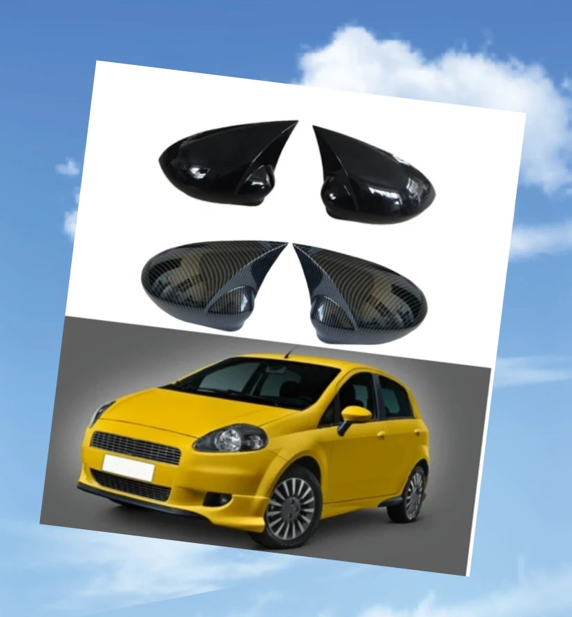 Carbon Fiber Car Rearview Side Mirror Cover For Fiat Punto 500 2009-2018 Wing Cap Sticker Exterior Door Rear View Case Trim
Carbon Fiber Car Rearview Side Mirror Cover For Fiat Punto 500 2009-2018 Wing Cap Sticker Exterior Door Rear View Case Trim