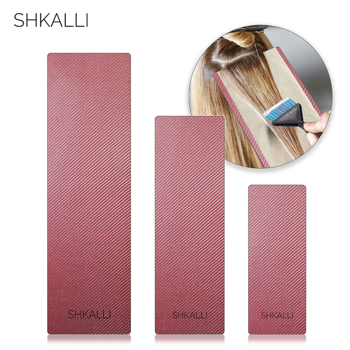 SHKALLI Professional Hair Coloring Board & Carbon Fiber Balayage Highlighting Tool for Salon & Home Hair Bleaching, Coloring
SHKALLI Professional Hair Coloring Board & Carbon Fiber Balayage Highlighting Tool for Salon & Home Hair Bleaching, Coloring