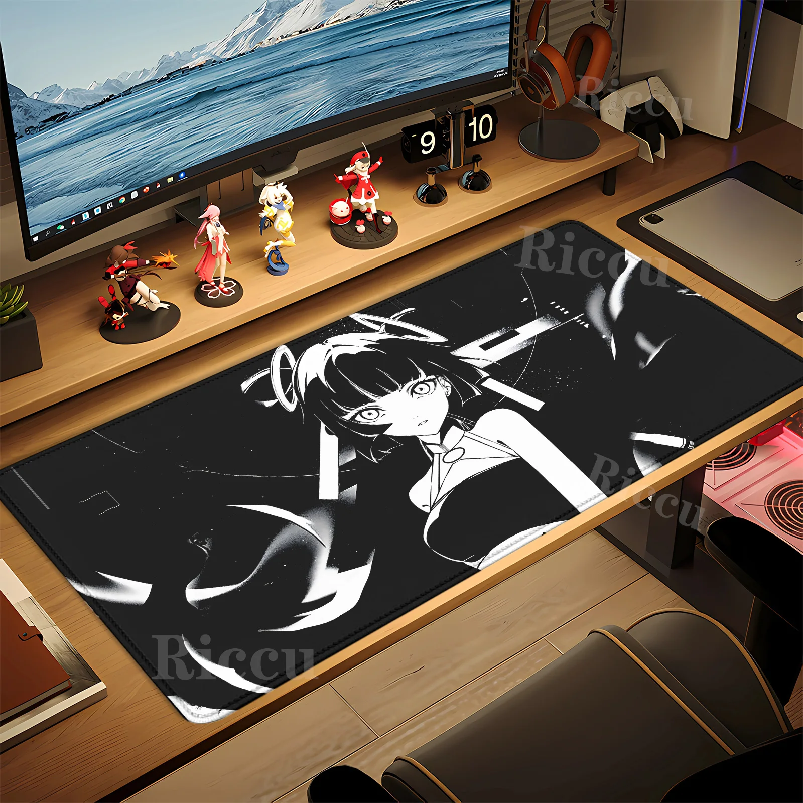 White Black young girl Mouse Pad Kawaii Gaming Computer Mousepad Big Deskmat Playmat Laptop Office Accessories teclado Mouse Mat
White Black young girl Mouse Pad Kawaii Gaming Computer Mousepad Big Deskmat Playmat Laptop Office Accessories teclado Mouse Mat
