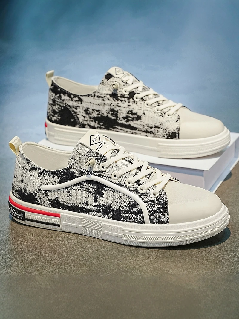 Casual Canvas Men's Shoes Breathable Thin Work Loafers Summer 2026 Trendy Sports Sneakers Low Cut round Toe Rubber Outsole
Casual Canvas Men's Shoes Breathable Thin Work Loafers Summer 2026 Trendy Sports Sneakers Low Cut round Toe Rubber Outsole