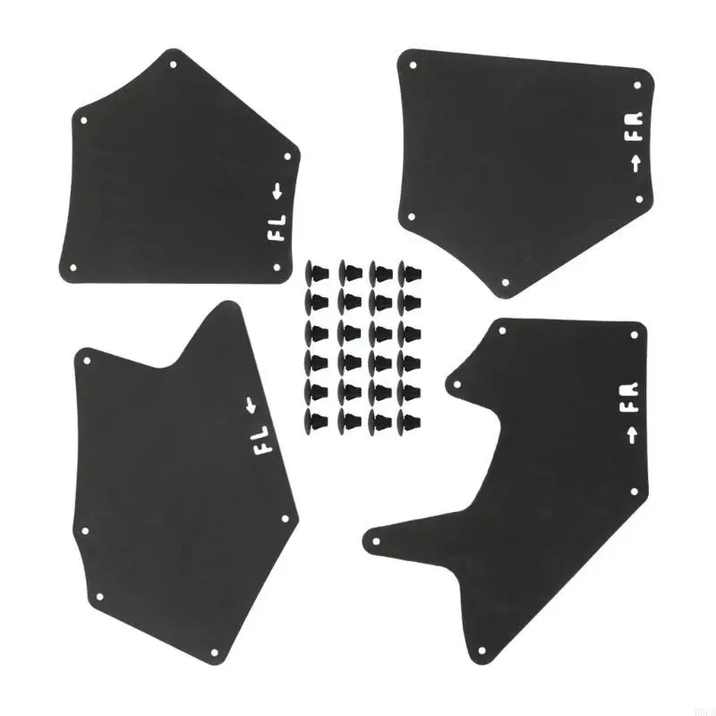 Грязные шлипы Mudflap Liner Shield с подпорными зажимами Замените аксессуары 537370C030 537390C020 R6FB
Грязные шлипы Mudflap Liner Shield с подпорными зажимами Замените аксессуары 537370C030 537390C020 R6FB