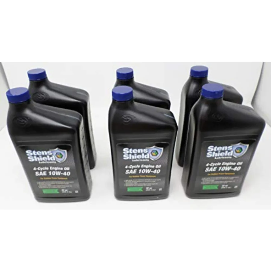 770-140 SAE 10W-40 4-Cycle Engine Oil Quart Pack of 6 for Heavy-Duty Applications High-Performance Synthetic Blend Red
770-140 SAE 10W-40 4-Cycle Engine Oil Quart Pack of 6 for Heavy-Duty Applications High-Performance Synthetic Blend Red