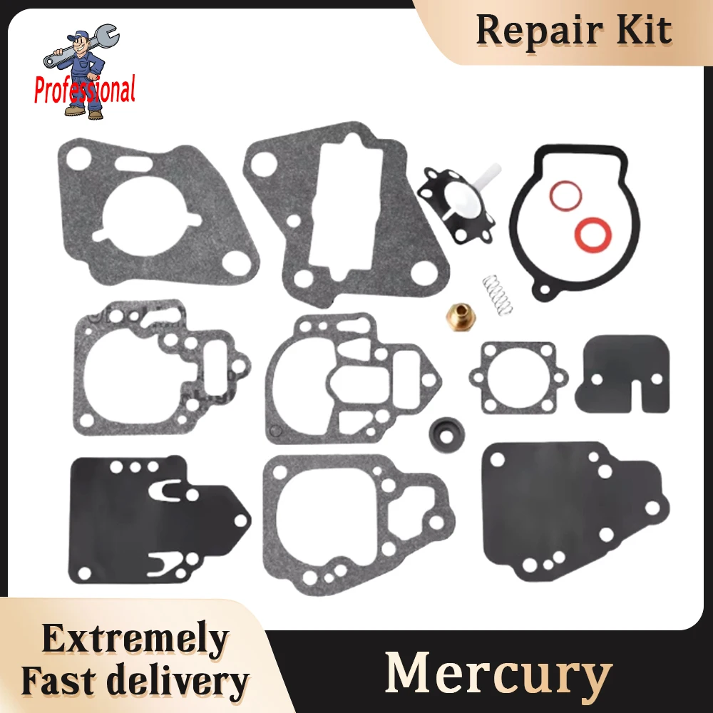 Outboard Carburetor Repair Rebuild For 6HP 8HP 9.9HP 10HP 15HP 25HP 9645 9761 9377 9179 9803 9725 1395-9761 1395-97611811357
Outboard Carburetor Repair Rebuild For 6HP 8HP 9.9HP 10HP 15HP 25HP 9645 9761 9377 9179 9803 9725 1395-9761 1395-97611811357