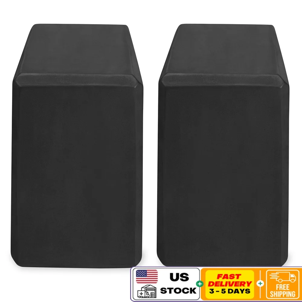 Set of 2 Yoga Blocks Non-Slip Foam Supportive Exercise Aid Pilates Meditation Flexibility Alignment
Set of 2 Yoga Blocks Non-Slip Foam Supportive Exercise Aid Pilates Meditation Flexibility Alignment