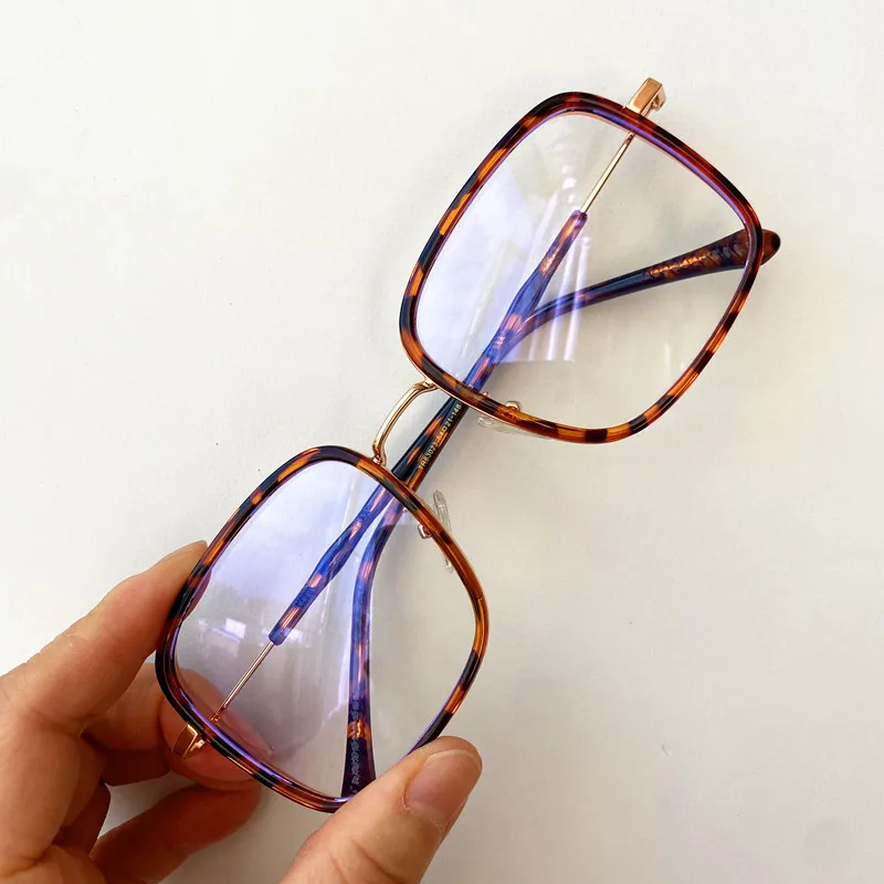 Fashion Anti-Blue Light Eyeglasses Women Square Eyewear Oversize Frames Leopard Color Frame Spectacles Clear Lens Glasses
Fashion Anti-Blue Light Eyeglasses Women Square Eyewear Oversize Frames Leopard Color Frame Spectacles Clear Lens Glasses