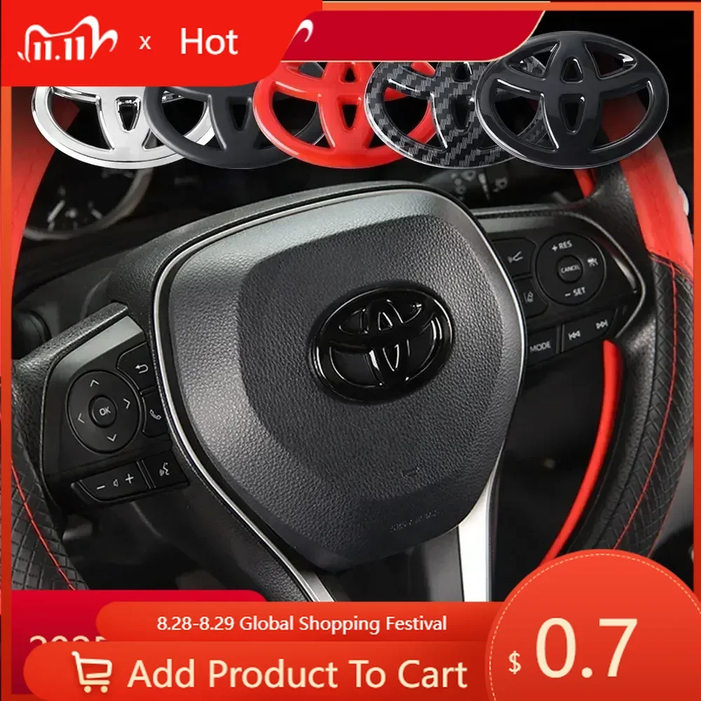 Fot Toyota 2026, новинка для Toyota 2026, новые колпаки ступиц, автомобильные аксессуары, центральный значок рулевого колеса, декоративные наклейки для Toyota Fort
Fot Toyota 2026, новинка для Toyota 2026, новые колпаки ступиц, автомобильные аксессуары, центральный значок рулевого колеса, декоративные наклейки для Toyota Fort