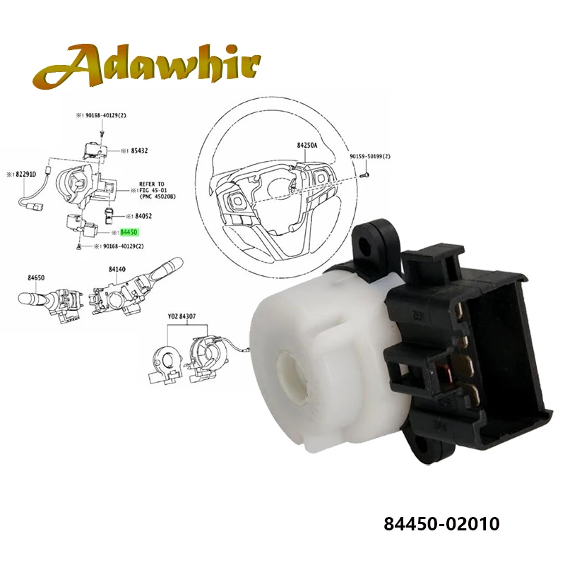 Ignition Switch Commuter Starter for Avensis I 1998-2003 Corolla VIII 1997-2002
Ignition Switch Commuter Starter for Avensis I 1998-2003 Corolla VIII 1997-2002