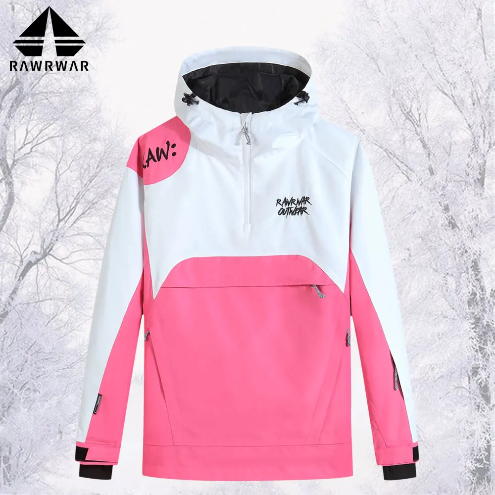 Men's and women's hoodie winter snow ski jacket color stitching design windproof, waterproof, breathable and warm
Men's and women's hoodie winter snow ski jacket color stitching design windproof, waterproof, breathable and warm