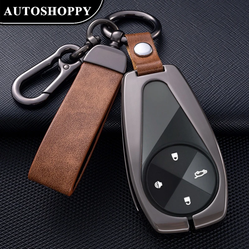 High Quality Zinc Alloy Leather Car Key Case Cover Holder Shell for Nio ES6 ES8 Protective Accessories
High Quality Zinc Alloy Leather Car Key Case Cover Holder Shell for Nio ES6 ES8 Protective Accessories