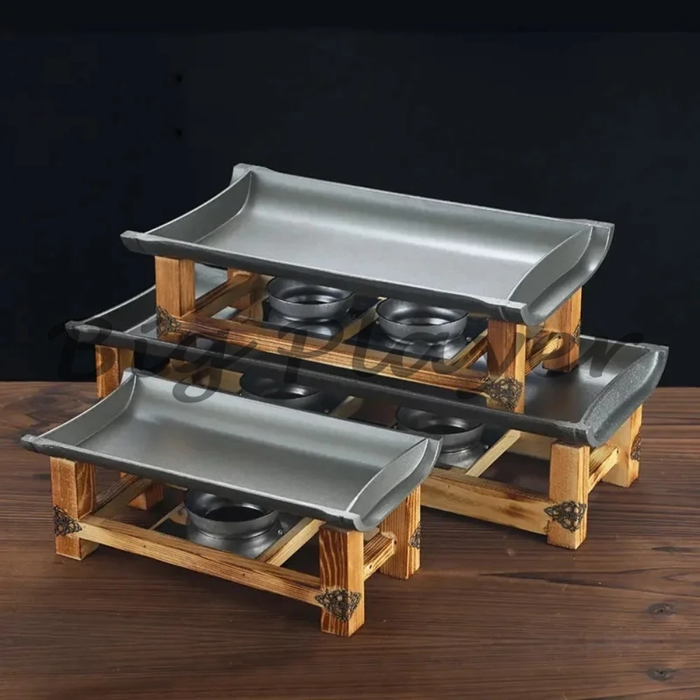 Durable High Temp Commercial Wok Pan - Non Stick Rectangular Korean Barbecue Dry Pot
Durable High Temp Commercial Wok Pan - Non Stick Rectangular Korean Barbecue Dry Pot