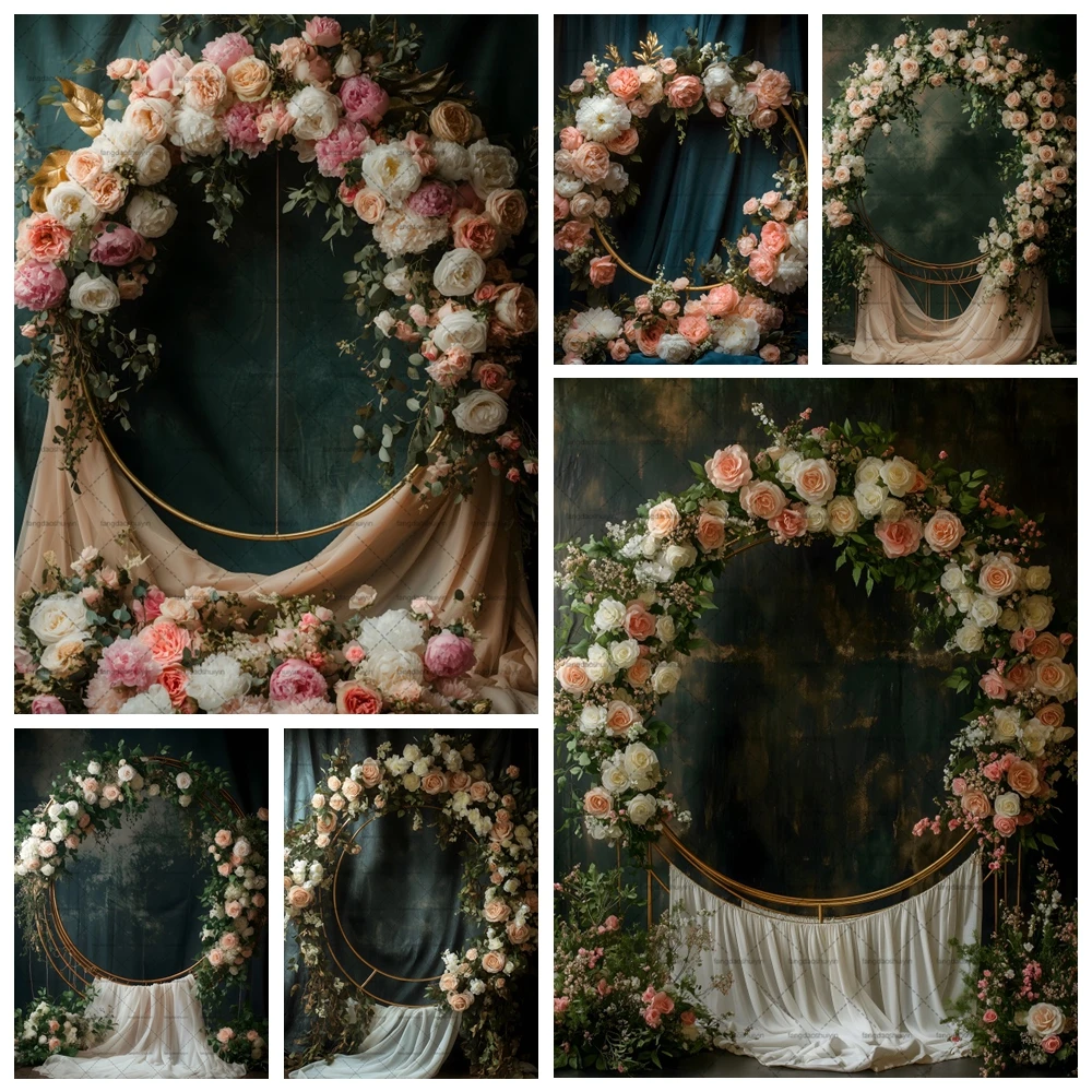 Retro Oil Painting Photography Backdrop Flower Curtain Princess Birthday Background Vintage Floral Decor Photo Studio Props
Retro Oil Painting Photography Backdrop Flower Curtain Princess Birthday Background Vintage Floral Decor Photo Studio Props