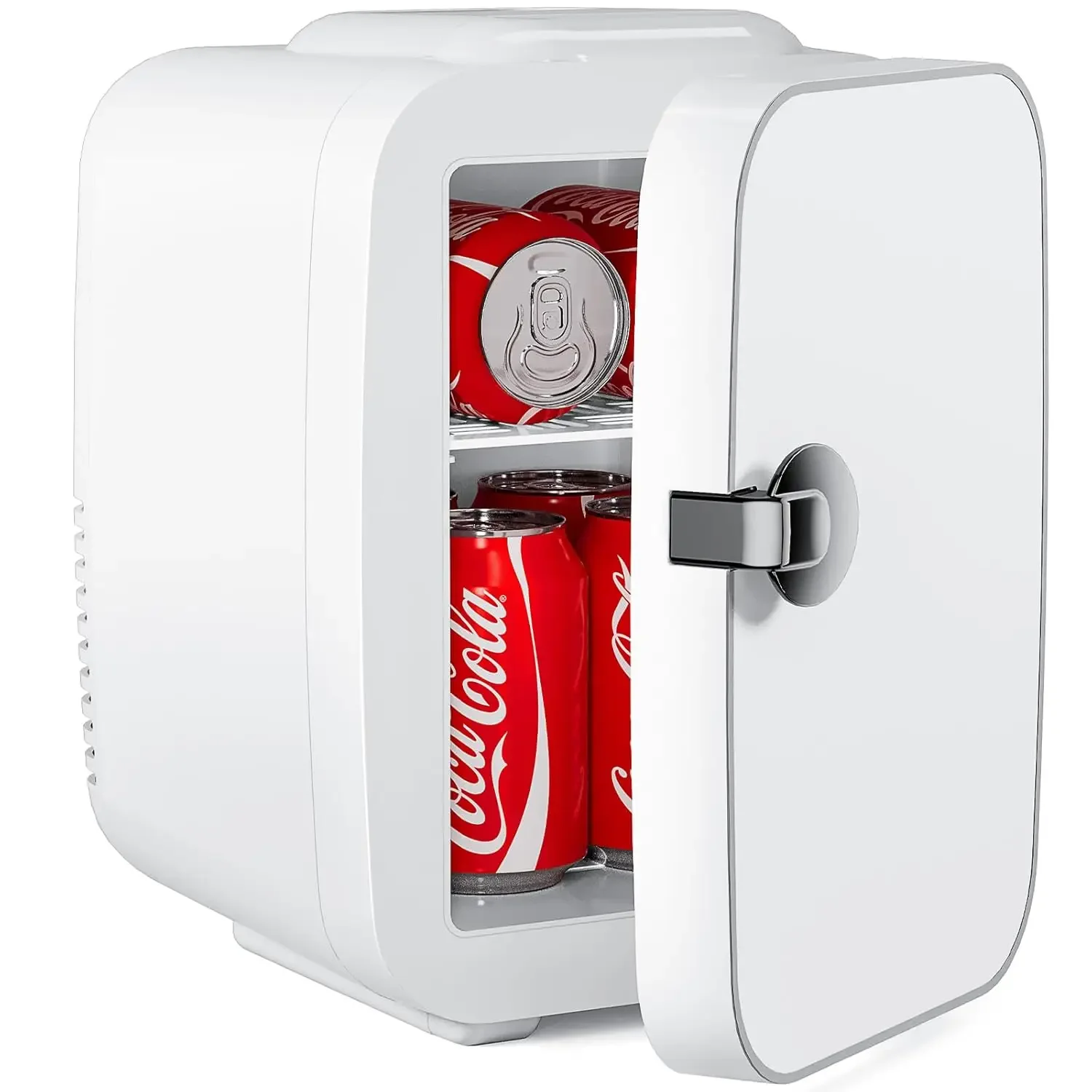 Mini Fridge Compact 4L/6 Can Cooler & Warmer - Small Refrigerator for SkinCare, Food, and Drinks - Portable Mini Fridge for Bedr
Mini Fridge Compact 4L/6 Can Cooler & Warmer - Small Refrigerator for SkinCare, Food, and Drinks - Portable Mini Fridge for Bedr